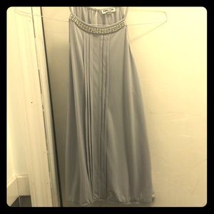 Gray cute spaghetti strap Express top!